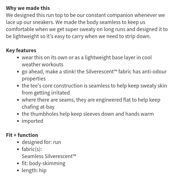 Lululemon Swiftly Long Sleeve - Picture 12 of 12